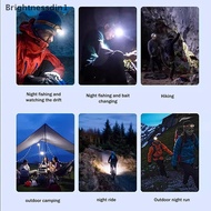 [Brightnessdin] LED Headlamp IPX4 Waterproof Emergency Head Flashlight XPE LED Headlamp 500mAh Type 
