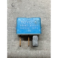 Denso 4 pin head lamb/power blue relay 90987-02027/156700 2870 used