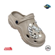 Sandal Sepatu Selop Wanita Model Clog Lucu Terbaru Musim Panas Sendal Karet Cewek Gaya Ins Trendi So