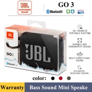 JBL GO 3 wireless Bluetooth Speaker Subwoofer Outdoor Speaker Waterproof Bass Sound Mini Speake