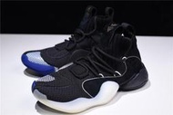 潮品Adidas Crazy Boost BYW X 黑白藍 天足 休閒 運動 籃球鞋 B41858