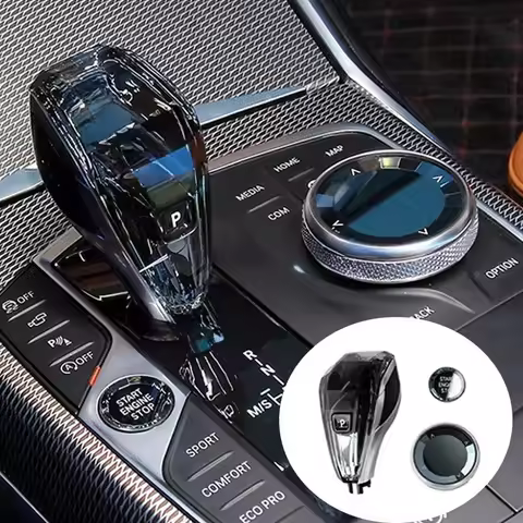 3pcs/Set Crystal Gear Shift Knob For BMW 3/4/8/Z4/X6/X7/X5 Series G02 G05 G06 G07 G08 G20 G22 G28 G2