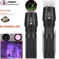 LUFFYFIRE | Adjustable Focus 850NM 940NM IR Night Vision Camera Light