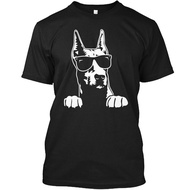 New Funny Doberman Sticker Doberman Dog Premium Fashion Men T-Shirt