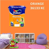 ORANGE 36133 KC ( 5L ) ICI DULUX EASY CLEAN / EASYCLEAN INTERIOR PAINT