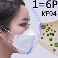 （Spot goods）Korean version of KF94 protective mask (single pack)