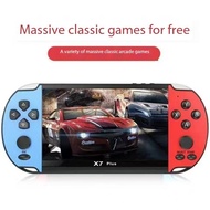 Psp X12/X7 Plus Video Game Console Portátil GBA SFC Handheld Game Player 5.5 Polegada HD Retro Joyst