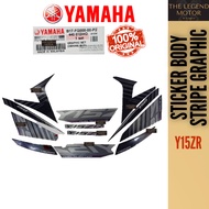 Y15ZR Y15 ZR YSUKU STICKER BODY STRIPE STRAP GRAPHIC COMPLETE DBNMB B17-FG000-00-P2 100% ORIGINAL YA