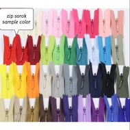 Zip sorok invisible zippers 22inch 1dozen (12pc)