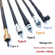 Motorcycle Odometer Line Scooter Road Stopwatch Line Curved Beam Car Tricycle Odometer Line Electric