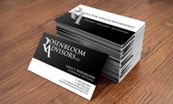 Cetak Kartu Nama Business Card Custom Bahan Art Paper Cartoon 230gsm
