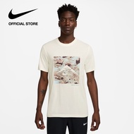 Nike Dri-FIT Mens Trail Energy Running Tee - Sail