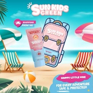 WAWA Sunkids Sunscreen 30ml | WAWA Pocket Sunkids Sunscree 2 pcs 10ml (Protection for Kid / Skincare