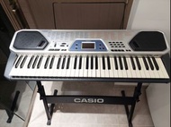 Casio 電子琴 (100 Song Bank Keyboard CTK - 481)連可摺式琴櫈