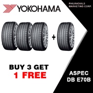Yokohama 185/60R15 84H E70B Quality Passenger Car Radial Tire BUY 3 GET 1 FREE