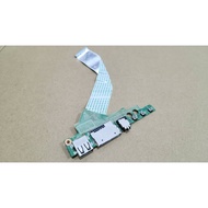 GENUINE FOR Lenovo Yoga 500-15IBD 80N6 500-15IHW 80N7 USB Port SD Card Reader Audio Board (KN 443)