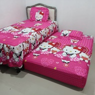 Sprei Bed Sorong 2 in 1 / Sprei Double / Sprei Rumbai