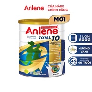 Sữa bột Anlene Total 10 800g hương vani với công thức TOTAL MAX lon 800g