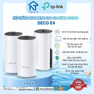TP-Link Deco E4 AC1200 Genuine Mesh WiFi Set - Full Home Coverage, WiFi Dead Spot Removal, Easy to I