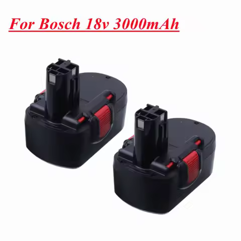 18v 3000mAh NiMh Battery for Bosch BAT025 BAT026 BAT160 BAT180 BAT181 3453-01 35618 3860K 52318B GDR
