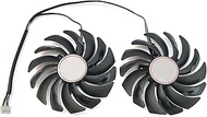 MAHIE New 95MM 4PIN PLD10010S12HH GTX 1080 1070 1060 GPU Fan，Compatible for MSI RX470 480 570 580、GTX 1080 Ti 1070 1060 Video Card Cooling Fan Cheerfully