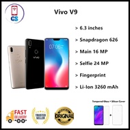 Vivo V9 / Y66 - 4GB RAM + 64GB ROM LTE - Original Smartphone Free Full Set