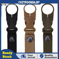 COZY% Portable Outdoor Hiking Nylon Webbing Water Bottle Holder Buckle Clip