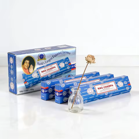 NAG Champa Incense Sticks India Satya Incenses Home Fragrance Sandalwood Flavors Household Bedroom 4
