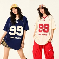 99 Jersey Streetwear Form Oversize 99 Jersey T-Shirt 2025