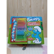 PRELOVED - SMURFS LET'S LEARN 123 PUZZLE