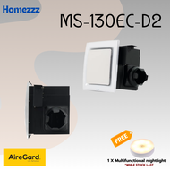 AireGard MS-130EC D2 Air Ventilation Exhaust Fan Silent Series