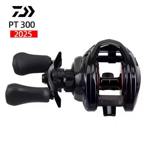 2025 DAIWA PT300 Baitcasting Fishing Reel 10+1BB Max Drag 13kg Saltwater Wheels
