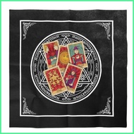 Tarot Card Cloth Hexagonal Star Flower Altar Cloth Tapestry Tablecloth Ritual Spiritual Cloth for Sacred Places playsg