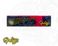 Kertas SPLIFFS PAISLEY PINK Pure Hemp Ukuran 110mm King Size Slim KSS | Paper SPLIFFS PAISLEY PINK 1