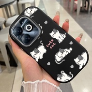Infinix Smart 8 HD 8 Plus 8 Pro Hot 40i Tecno Spark 20 20C POP 8 Itel P55 Case Cute cat Case UA0345