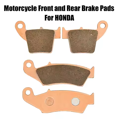 For Honda CRF250R CRF250 X CRF450R CRF450 X 2002-2015 CRF 250 450 R Brake Disc Pad Motorcycle Front 