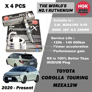 NGK Premium RX Spark Plug - Toyota Corolla Touring MZEA12W 2.0L M20A-FKS DOHC 16V ( 2024 - Present )