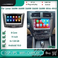 For Lexus IS250 IS300C IS200 IS220 IS350 2006-2012 Car Stereo Radio Android 10 Caplay 6+128GB GPS WI