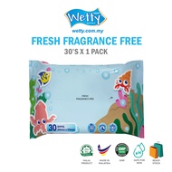 Fresh Multipurpose Wet Cleaning Wipes Wet Tissue Tisu Basah (30Pcs)
