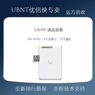 【可開發票】UBNT優倍快Ubiquiti UniFi U6-IW 墻面接入面板 POE無線接入點