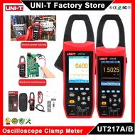 UNI-T UT217A/B Oscilloscope Clamp Meter Bluetooth Surge Current Voltage Waveform Amplitude Frequency