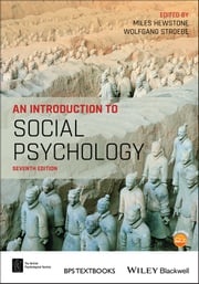 An Introduction to Social Psychology Miles Hewstone