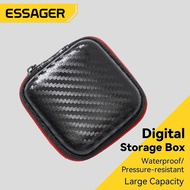 Essager Portable Organizer Digital Storage Box Charger Headphones Cable Converters USB Flash Drive K