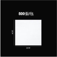 CW - 【500張】食品防油紙（白色防油紙22*22cm）