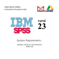 Software IBM SPSS 30 SPSS 29 | SPSS 28 | SPSS 27 | SPSS 26 | SPSS 25 | SPSS 24 | SPSS 23 | SPSS 22 |