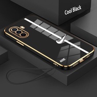 Casing Huawei Nova Y70 Y70S Y70PLUS 4 4E 5T Ultra-thin plating  fashion phone case