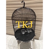 Bird cage Iron cage bird cage black round cage square cage merbok cage magpie cage round cage