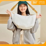 361 Degrees Large Capacity Sling Bag for Men Women 2025 Casual Messenger Bag for Travel Cycling Hiki