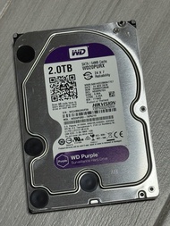 WD 2TB 紫色Hard Disks hdd 硬碟 WD20PURX