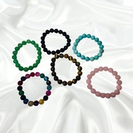 Gemstone ad Crystal Beaded Bracelet